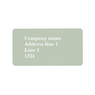 Etiqueta Palidezca - el verde