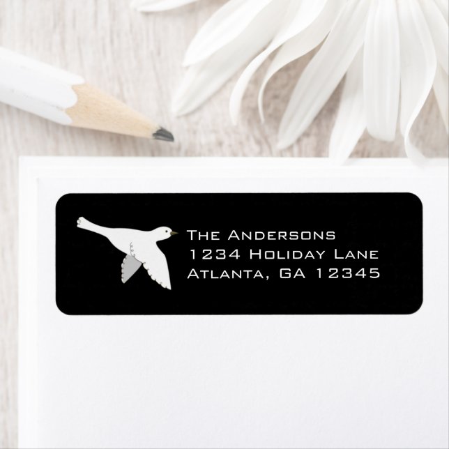 Etiqueta Palo blanca en Navidades Láminas verdes de grano d (In situ)