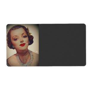 Etiqueta Palo de labios Chica Retro Glam