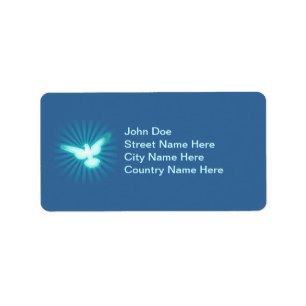 Etiqueta Paloma de paz