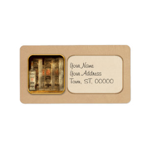 Etiqueta Panadería - extracto de vainilla puro de Hallocks