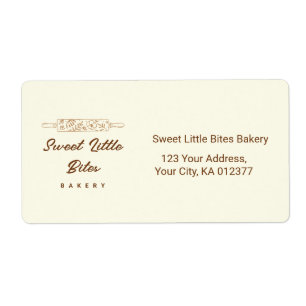 Etiqueta Panadería Sweet Little Bites  Envío 