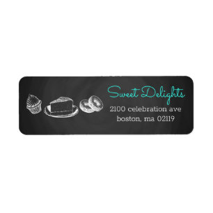 Etiqueta Panadería Sweet Professional Chalkboard