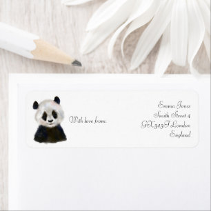 Etiqueta Panda sender sticker