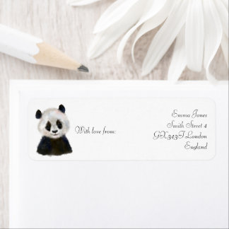 Etiqueta Panda sender sticker