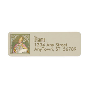Etiqueta Papa San Gregorio Magno (M 067)