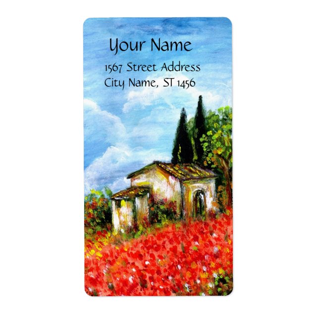 ETIQUETA PAPAS EN LA TOSCANA (Frente)