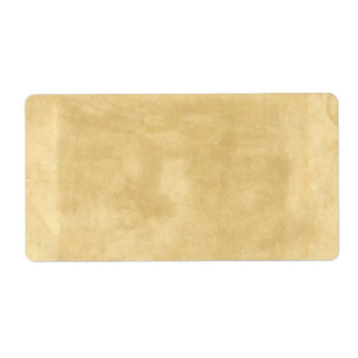 Etiqueta Papel viejo blanco