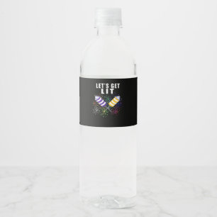 ETIQUETA PARA BOTELLA DE AGUA