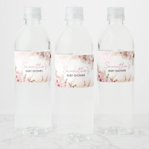 ETIQUETA PARA BOTELLA DE AGUA