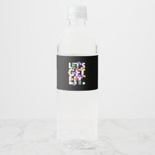 ETIQUETA PARA BOTELLA DE AGUA