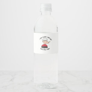 ETIQUETA PARA BOTELLA DE AGUA