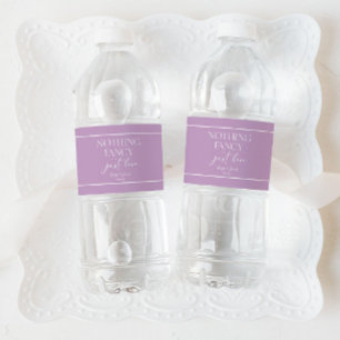 ETIQUETA PARA BOTELLA DE AGUA 