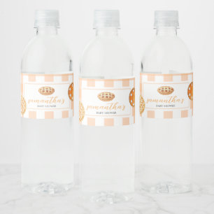 ETIQUETA PARA BOTELLA DE AGUA