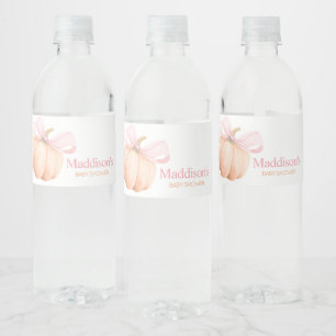 ETIQUETA PARA BOTELLA DE AGUA