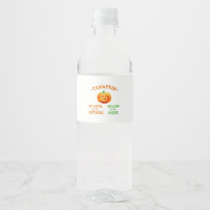 ETIQUETA PARA BOTELLA DE AGUA