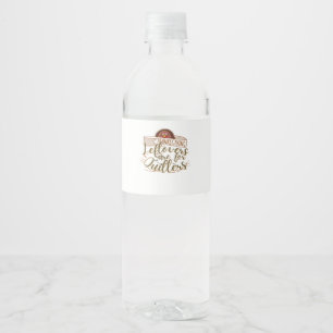 ETIQUETA PARA BOTELLA DE AGUA