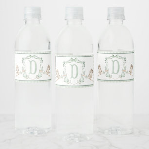 ETIQUETA PARA BOTELLA DE AGUA