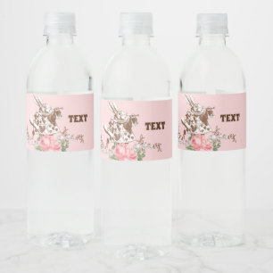 Etiqueta Para Botella De Agua alice en wonderland, etiqueta de botella de agua f