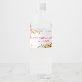 Etiqueta Para Botella De Agua Amor a primera Spritz Despedida de soltera Agua 