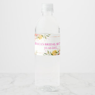 Etiqueta Para Botella De Agua Amor a primera Spritz Despedida de soltera Agua 