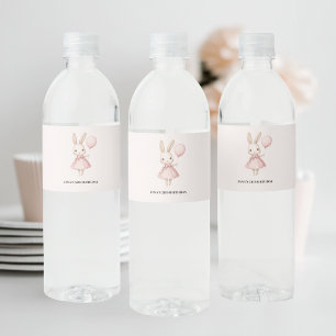 Etiqueta Para Botella De Agua Aniversario de la Avenida de los Niños de Pascua d