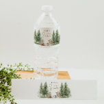 Etiqueta Para Botella De Agua Baby Shower de animales de bosque forestal<br><div class="desc">Presentamos nuestra etiqueta de botellas de agua para bebés de los animales de bosque - perfecto para una celebración tierna y caprichosa! Con una temática de selva acuática moderna con criaturas adorables como zorro, oso marrón, conejo y ciervo, es ideal para una ducha de género neutro. Este diseño bohemio ofrece...</div>