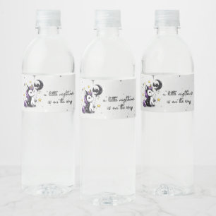 Etiqueta Para Botella De Agua Baby Shower de Little Unicorn