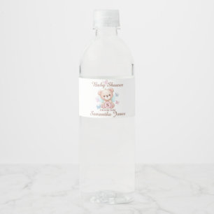 Etiqueta Para Botella De Agua Baby Shower personalizado