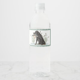 Etiqueta Para Botella De Agua Baby Shower Preppy Southern Duck Hunter