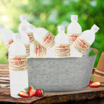 Bañera su Silbato y Etiqueta del frasco de agua Gi