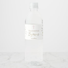 Etiqueta Para Botella De Agua Bautismo