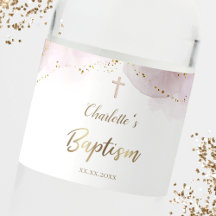 Bautismo | salpicadura de acuarela