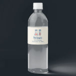 Etiqueta Para Botella De Agua Beaker & Test Tube Science Cumpleaños<br><div class="desc">Etiquetas de botellas de agua de evento con un lindo dibujo de un tubo de ensayo y un vaso de precipitado. Perfecto para los tipos científicos.</div>