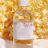 Bebé en Flor Boho Rosa Floral Niña Baby Shower