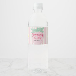 Etiqueta Para Botella De Agua Berry First Birthday Party Water Bottle Label