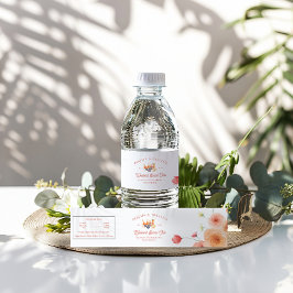 Etiqueta Para Botella De Agua Bikinis y Bellinis Despedida de Soltera