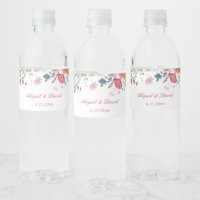 Boda de flores silvestres frescas
