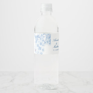 Etiqueta Para Botella De Agua Boda Southport Boothbay Maine