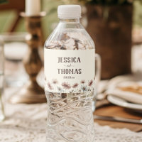 Boho Wildflowers en cream Simple Boda