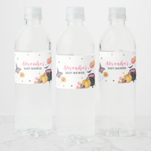 Etiqueta Para Botella De Agua Chica Little Boo Ghost Baby Shower
