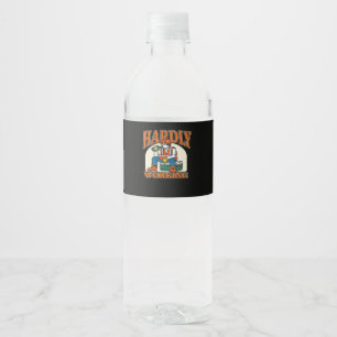 Etiqueta Para Botella De Agua Chicas mujeres adolescentes con esqueleto óseo de