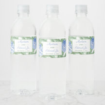 Chinoiserie Fir Tree Blue White Wedding Ducha