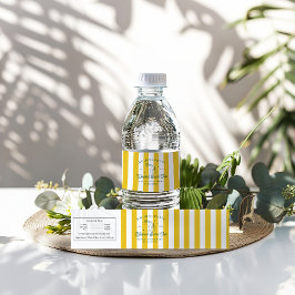 Etiqueta Para Botella De Agua Club de Cócteles de Verano | Despedida de Soltera