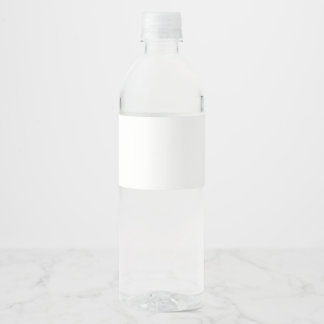 Etiqueta Para Botella De Agua Crea tu propio