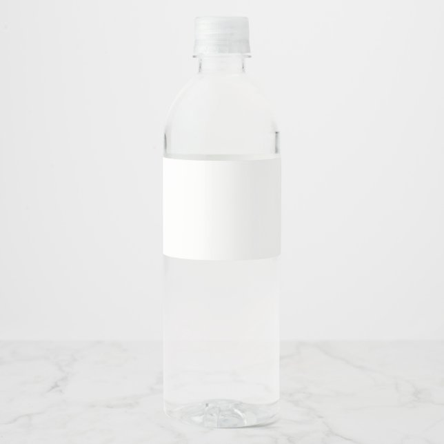 Etiqueta Para Botella De Agua Crea tu propio (Anverso)