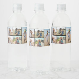 Etiqueta Para Botella De Agua Crear su propio Collage de fotos de 5