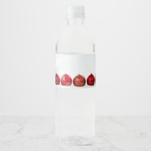 Etiqueta Para Botella De Agua Decoración de Ornamentos de Navidad