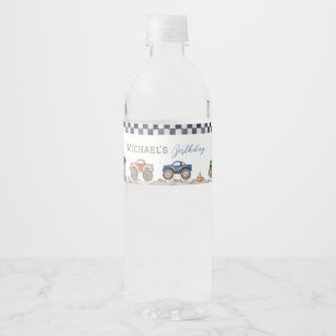 Etiqueta Para Botella De Agua Decoraciones de fiesta de cumpleaños de carreras d