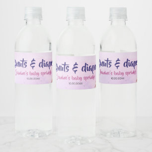 Etiqueta Para Botella De Agua Dombos y pañales Ducha de rociadores para bebés